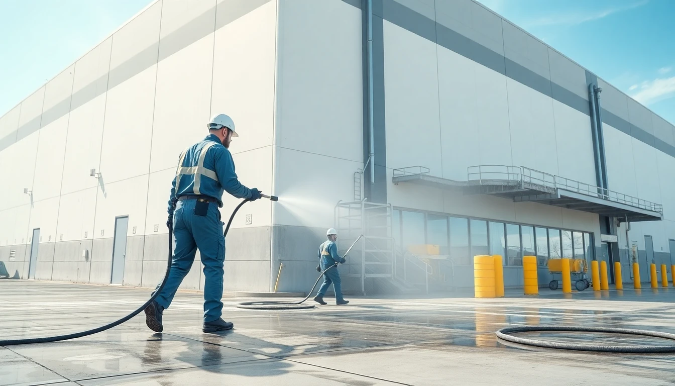 Commercial Facility Surface Cleaning