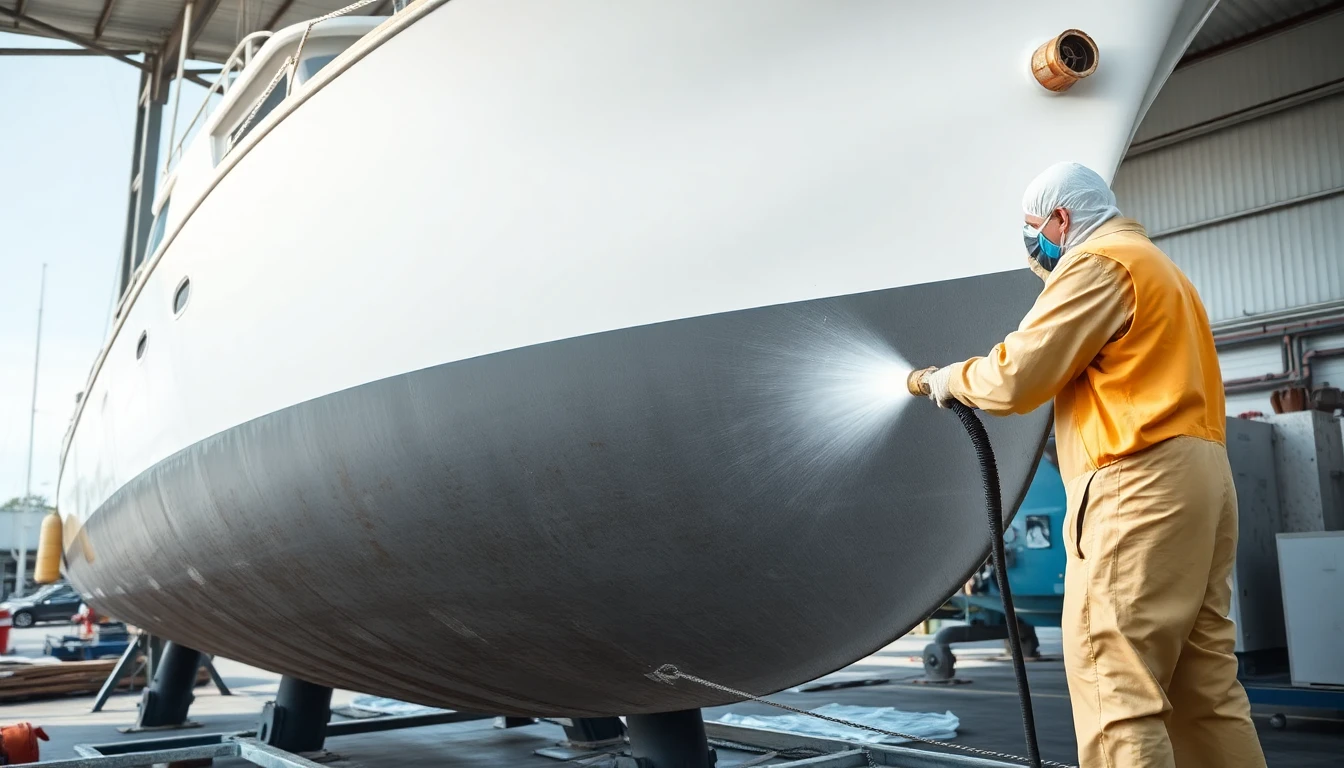 Marine Soda Blasting Services